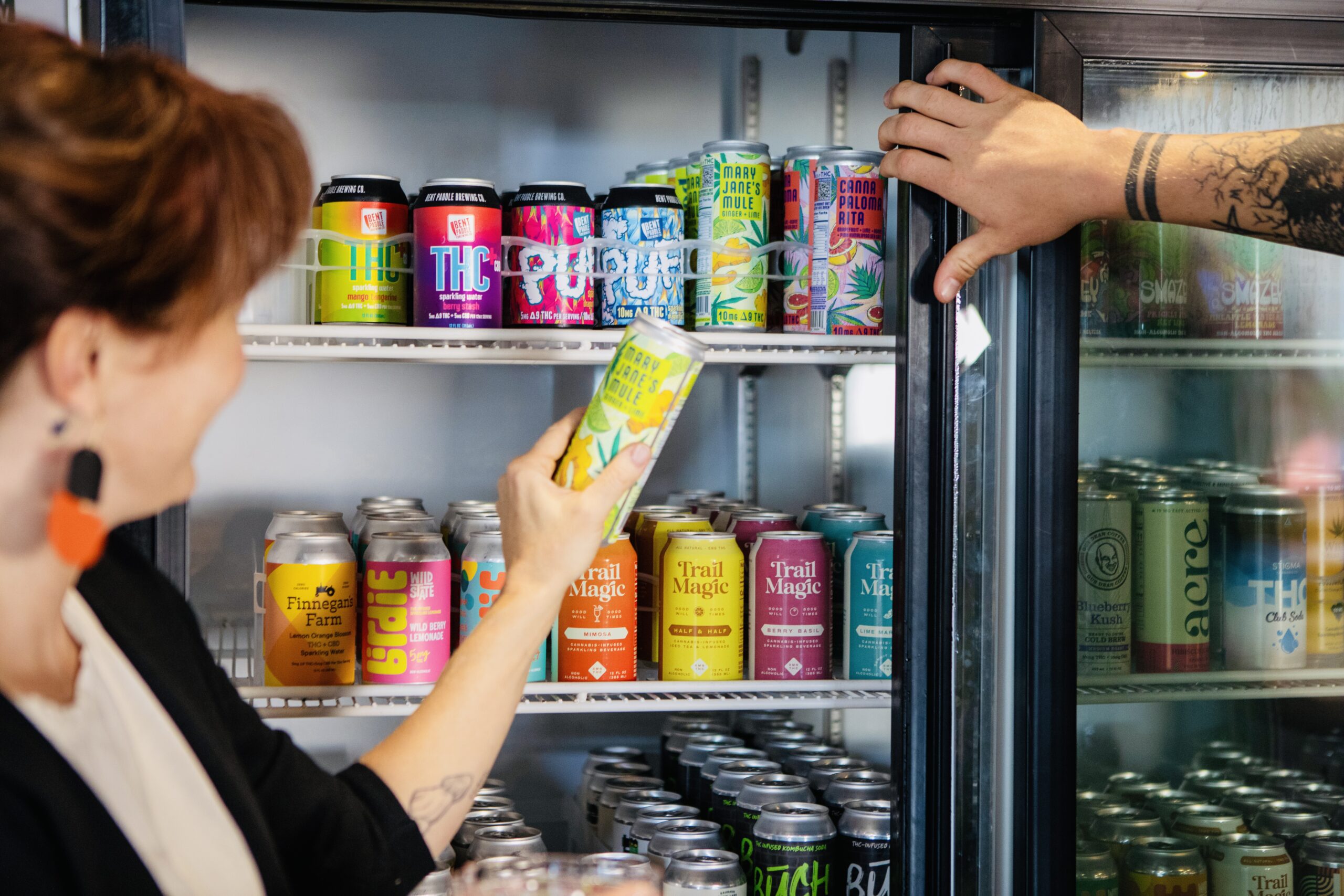 bent paddle canna beverages in market