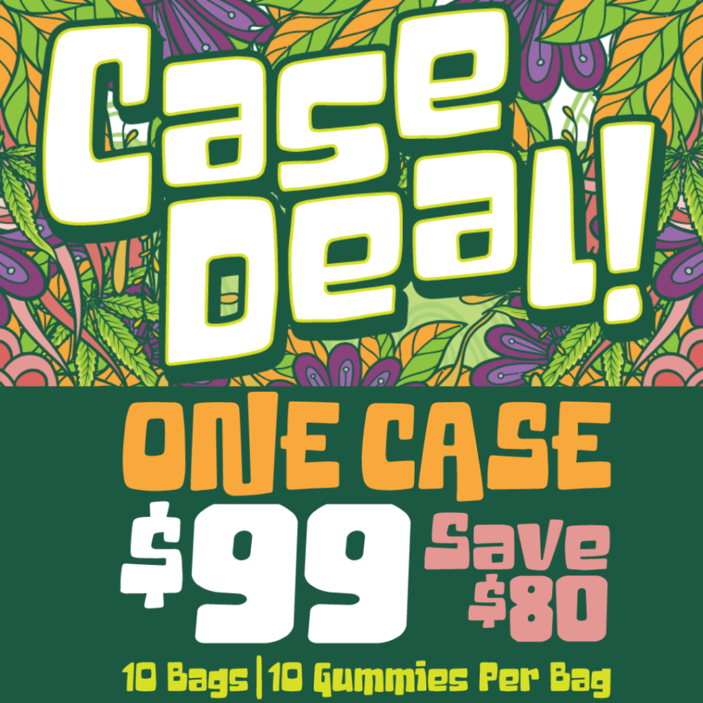 Bent Paddle Canna Gummy Case Deal!