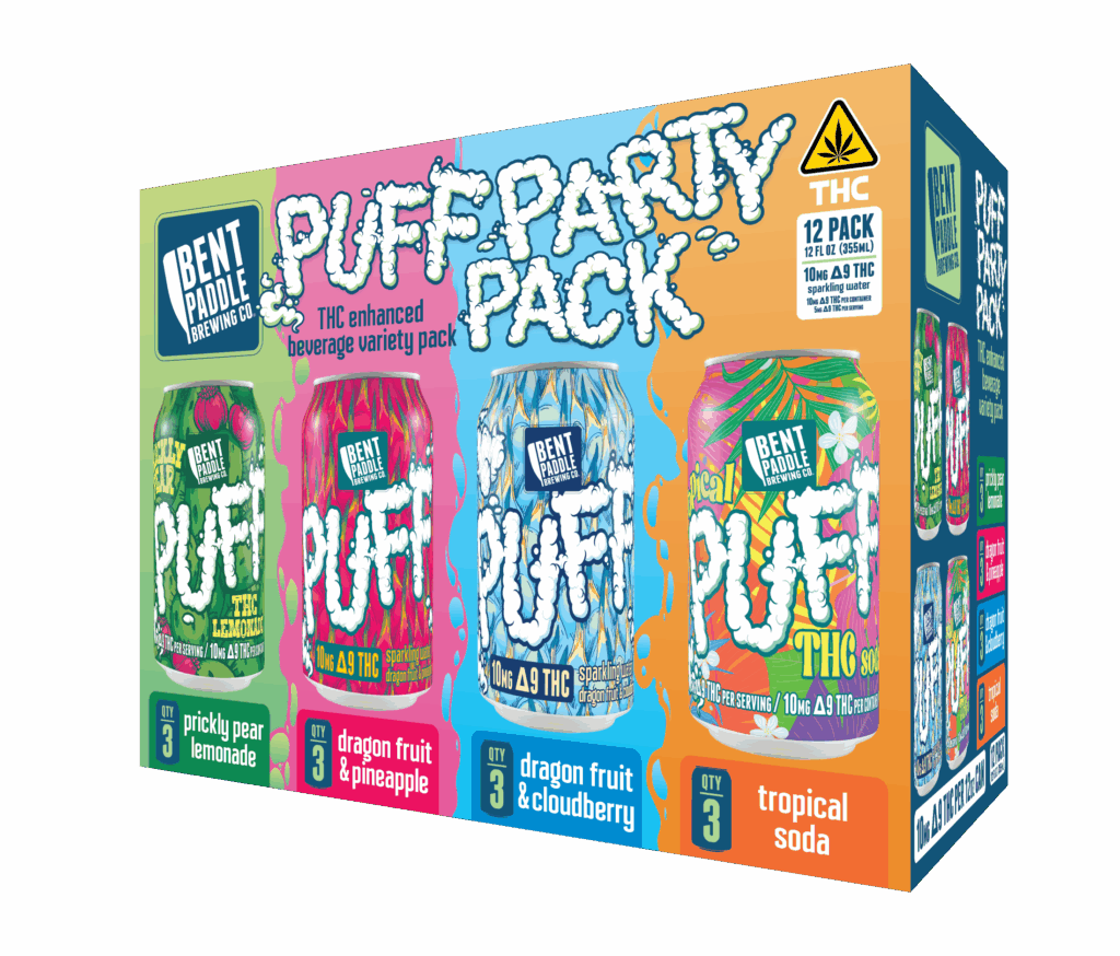 bent paddle puff party pack